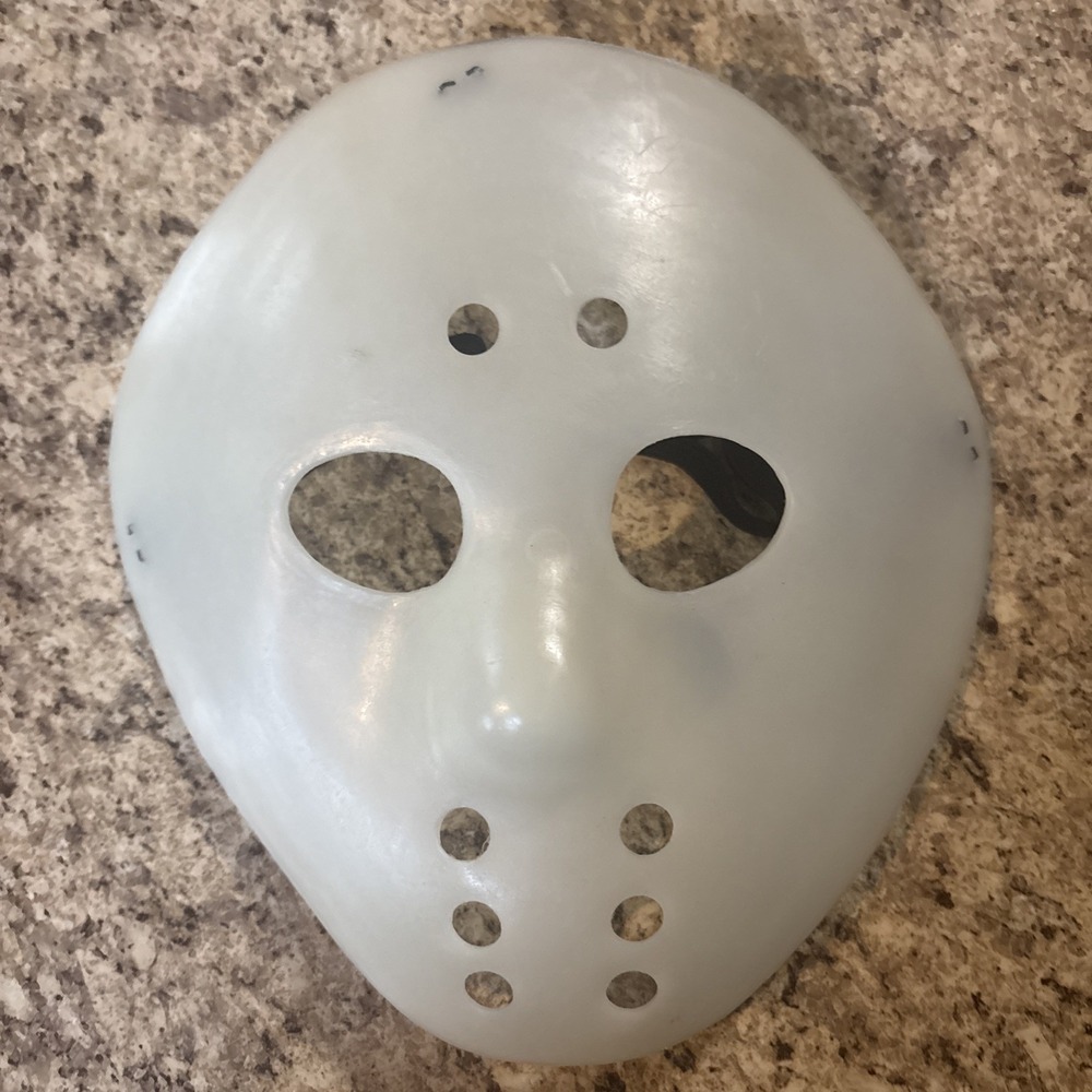 Hockey Mask Halloween Jason Mask Taiwan Vinyl Vintage EUC